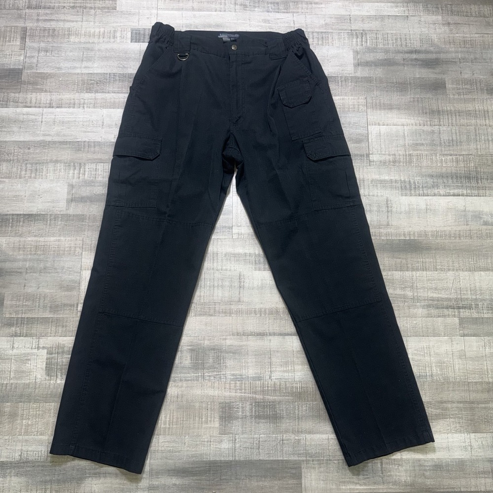 511 Tactical Ripstop Pants Mens 36X33 Black Cargo Outdoor Tactical 74273